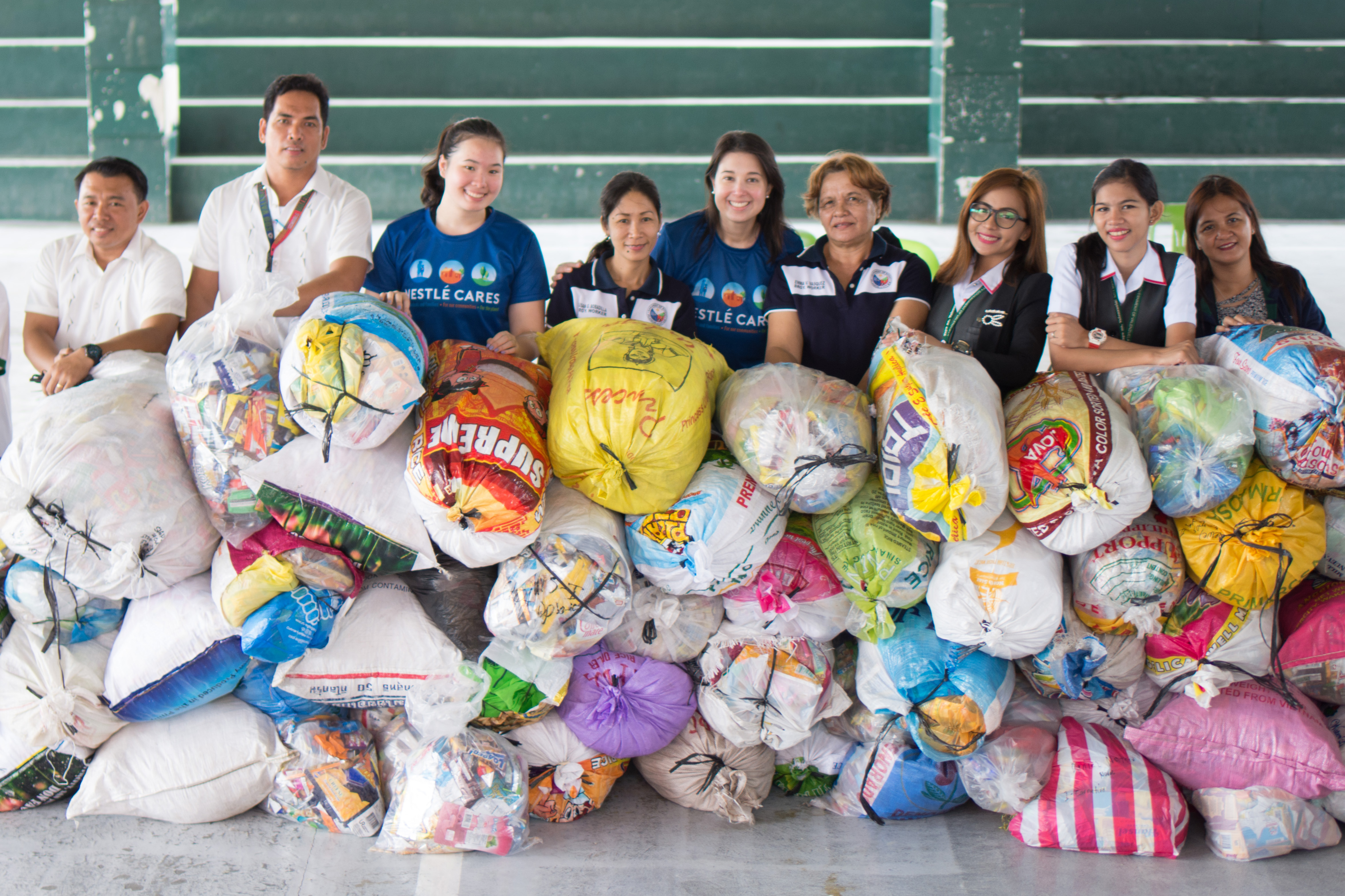 Plastics Collection in Barangay Bignay