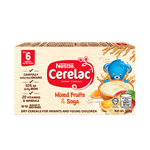 CERELAC Infant Cereals Mixed Fruits & Soya