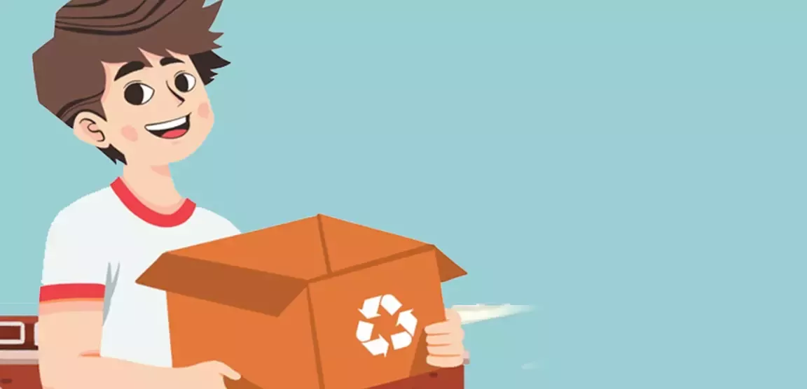 Picture of the postman