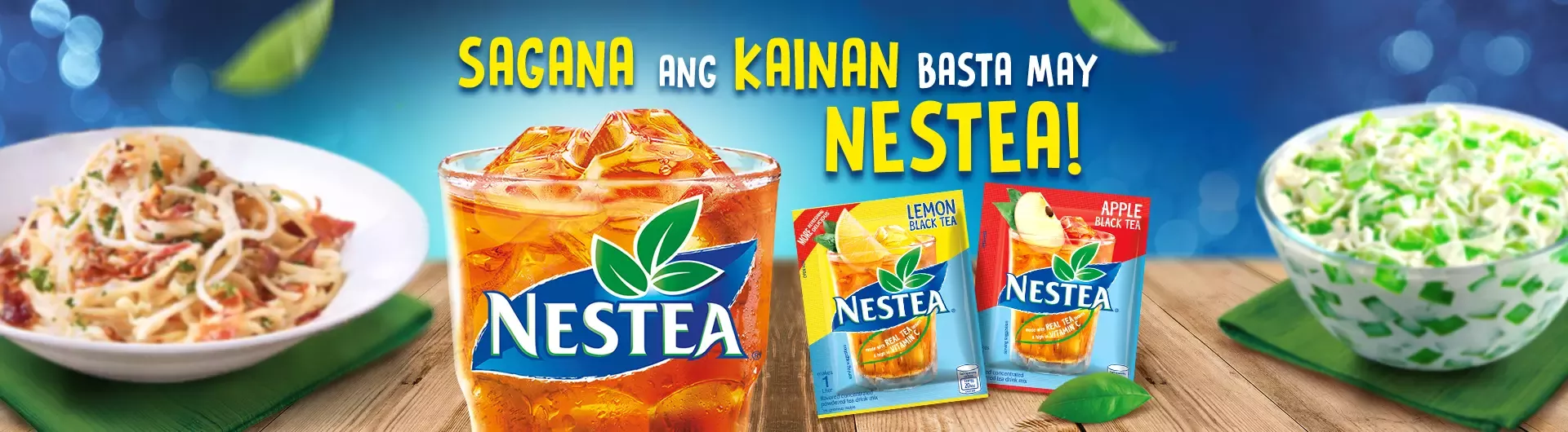 Sagana ang Kain basta may NESTEA