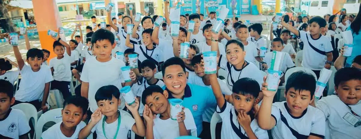 BEAR BRAND gives TIBAY to kids of Sibul