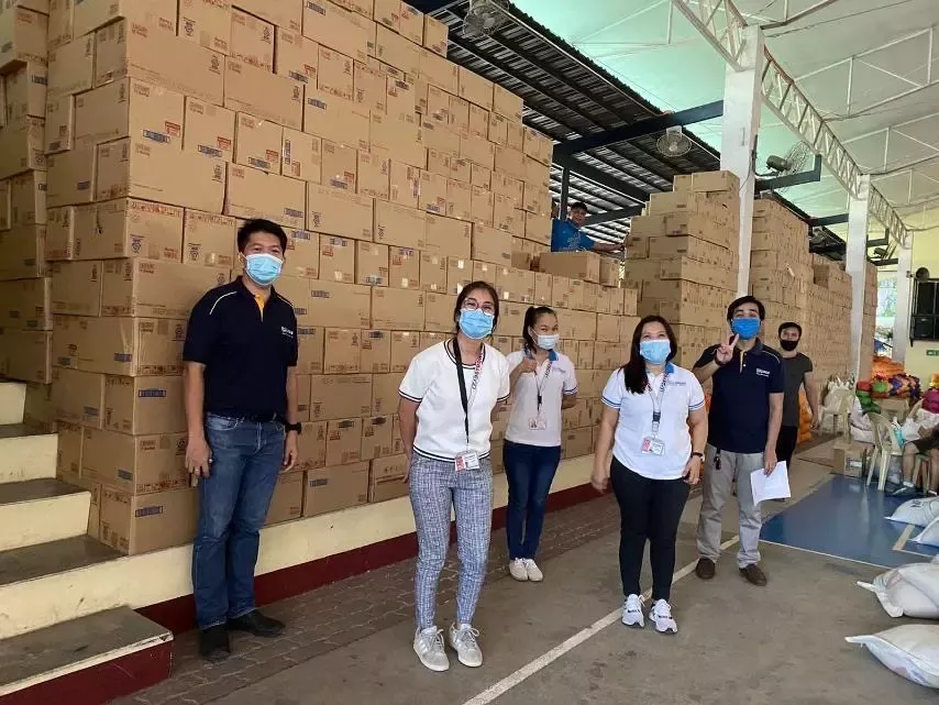 Delivery of Nestlé Products for Kasambuhay Kits in CDO