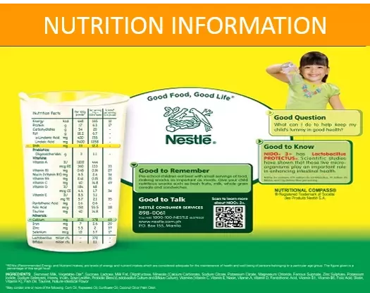 Nutrition Information
